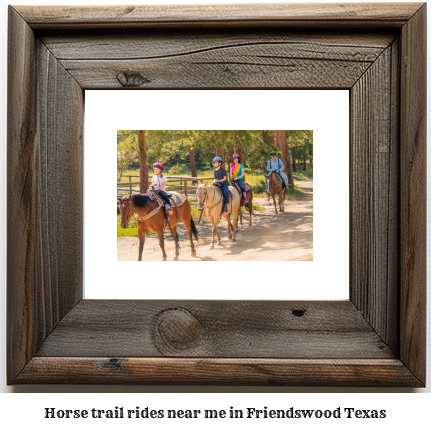 horse trail rides near me in Friendswood, Texas